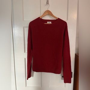 Huckberry - Wills Red Wool Sweater - Men’s Size L